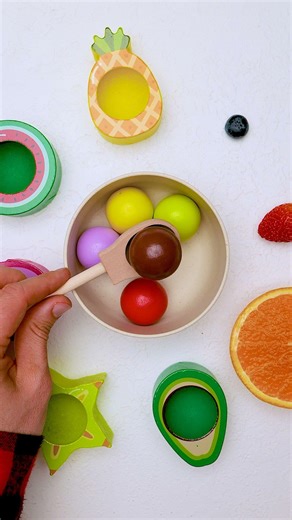 Colorful Fruit Adventure: Sorting Fun for Little Learners! 🍎🍌🌈