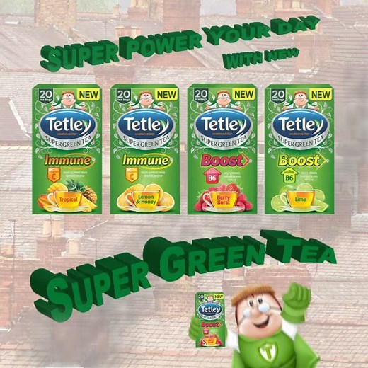 Tetley Super Green Tea