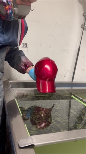 Hydro Dipping Basecap #satisfyingvideos #fyp #process #hydrodipping
