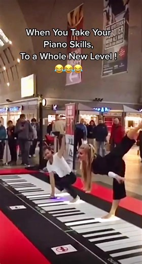 Magical Piano Dance Performance | Floor Piano Challenge