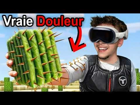 Je Ressens la VRAIE DOULEUR de Minecraft dans la VRAIE VIE !