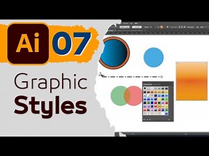 07 - الانماط المختلفة للأشكال | اليستريتور - Appearance Panel & Graphic Styles in Illustrator