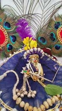 Laddu Gopal Cute Darshan Today | Krishna Bhajan Status” #krishnabhakti #laddu #radha