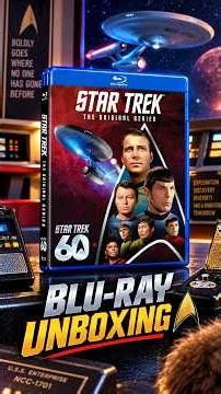 Star Trek: The Original Series Blu Ray Unboxing