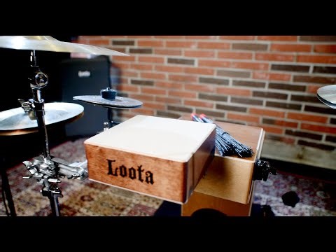 Loota Percussion. Combination of Loota medium block and Professional series Loota set.