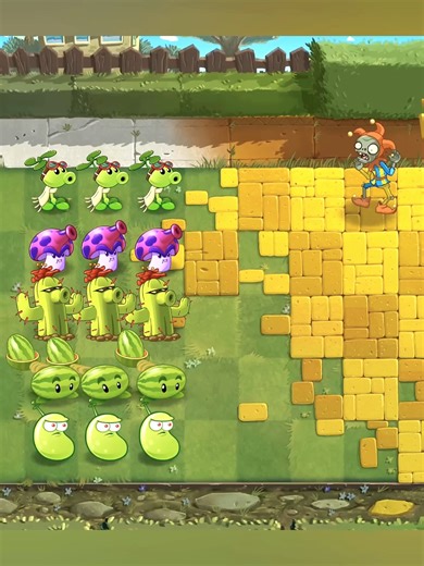 Pvz2 all new plants vs jester zombie hard challenge💕#pvz #plantvszombie #pvzfusion