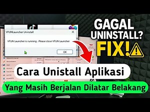 How to Uninstall Apps That Are Still Running in the Background || Fix Failed Uninstall