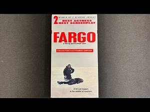 Previews from: FARGO (1996) VHS VHS | #VHSRIP #fargo