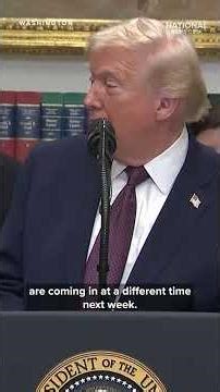 Trump says 'American drug prices will come down 'fast and furious'