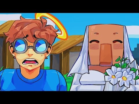 I MARRIED a Minecraft Villager (No Joke!) 💀💀💀