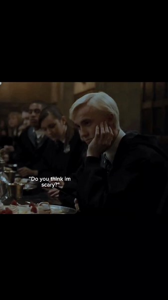 Scary? Your divine! #dracomalfoy #draco #hagwarts #harrypotter