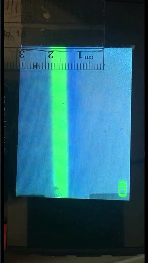 Measuring electron beam deflection