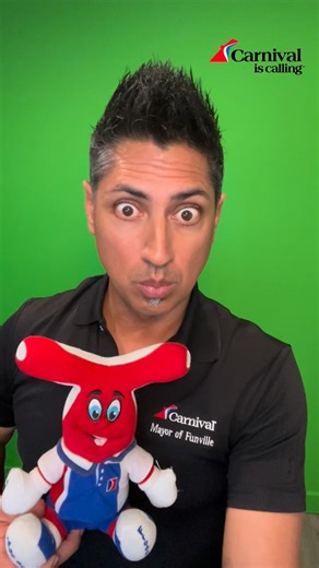 Drew Santiago on Instagram: "After a long day of meetings, emails stacked already, Now preparing for a webinar… enter 🛳️ Fun Ship Freddy. For Carnival and Travel Advisors, let passion lead the way… When we bring the fun, we grow stronger every day.💙 #carnivaliscalling #carnivalcruise #funnelfaves"