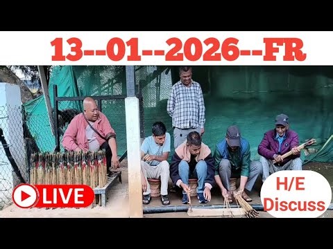 Shillong Teer Live FR - 13/01/2026 | Khasi Hills Archery Sports Institute