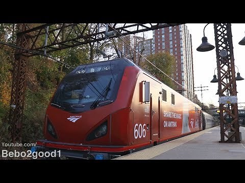 Coca-Cola Wrapped Amtrak ACS-64 #606 "AmCoke"
