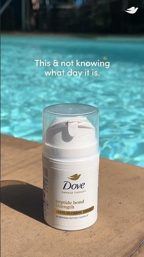 Summer Vacation Must-Have | Dove Leave-in Crème Serum​
