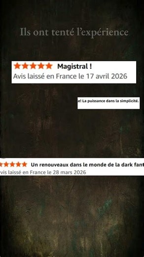 Antemortem, dark fantasy française