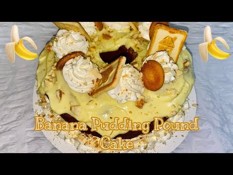How to make a Banana Pudding Pound Cake | Fridai’s Kitchen