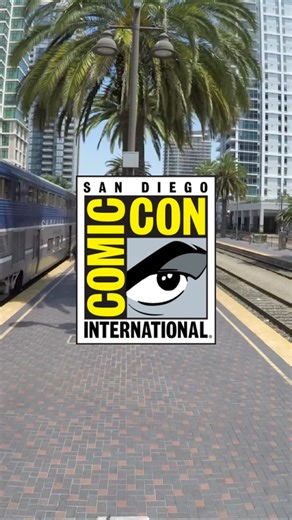 Comic-Con International returns to San Diego July 24-27, with workshops, panels, film screenings, and competitions. 👊💥🦸 Leave your car behind and take the Pacific Surfliner to the San Diego Santa Fe Station – you'll arrive in the heart of downtown: https://bit.ly/3I3VYFF Why is the train a popular travel option to Comic-Con? 🤔 ☆ Cruise past freeway traffic. ☆ Use your travel time to plan out your convention itinerary, take photos, relax, or connect with other comic-book and pop culture fans.