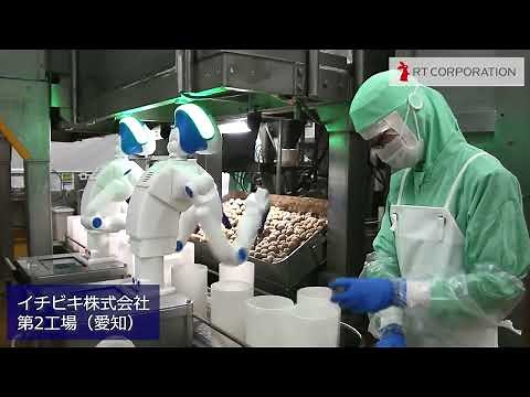 人型協働ロボットFoodly 導入事例