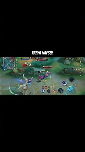 Terlalu bersemangat freya | mlbb #mobilelegends