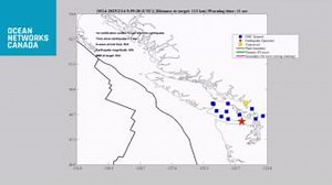 ONC’s seismic network successfully detected and notified subscribers about the magnitude 3.6 earthquake felt in #Victoria and #Vancouver last night. Learn more about ONC’s network of land sea sensors, designed to provide maximum warning time for offshore #earthquakes in the subduction zone off the #BC coast 🌎 https://bit.ly/3Qronqv #KnowTheOcean #EarthquakeEarlyWarning #EEW #BCcoast #CDNsci #CDNtech #CDNinnovation | Ocean Networks Canada