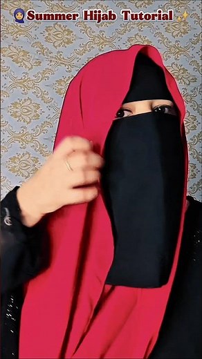 Easy Summer Hijab Tutorial #hijabigirl #explore 🧕 #hijabtutorial