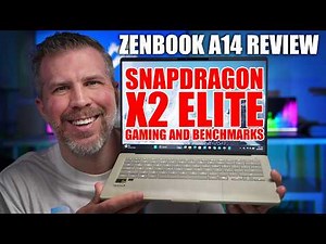 Snapdragon X2 Elite 25+ Benchmarks and Gaming Tests! 2026 Zenbook A14 Review!