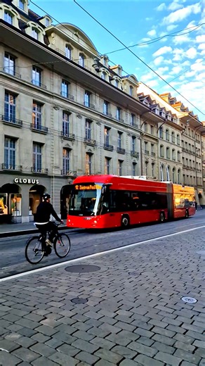 CH Bern Bus go to station🇨🇭 Obus #swissmagicworld #Switzerland #bussimulator