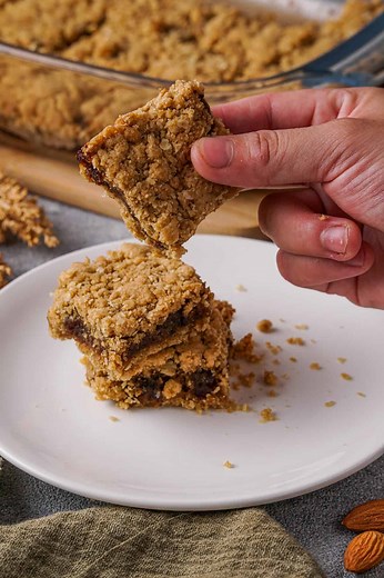 Best Date Bars Ever Recipe | Vegan in the Freezer