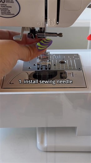 New YouTube videos every Friday at 5pm PST!♥️ last week was on how to set up your sewing machine. This Friday’s video will be on what sewing is 🥹🫶🏼 VD: Montage of clips demonstrating how to set up a sewing machine. Text on screen reads: “how to set up your sewing machine, 1. install sewing needle 2. install presser foot 3. plug cords in 4. turn machine on 5. wind bobbin 6. load bobbin 7. thread machine, full tutorial is up on my Youtube! :) @WTFofSewing” #SewingTutorial #BeginnerSewing #Learn