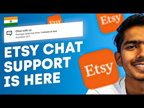 Don't waste your time - ETSY chat Support Is Here To Help! | How to contact etsy support