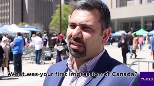 Half of Canadians surveyed in a new Yahoo Canada News/Ipsos Reid poll say they think immigrants and refugees threaten Canada's security. Here, several newcomers to Canada share their experiences in Canada so far, along with their first impressions: https://yhoo.it/2rVmvff | Yahoo Canada