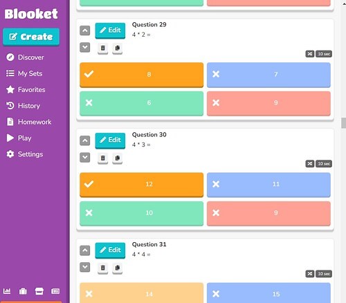#Blooket // Multiplication Table test FREE