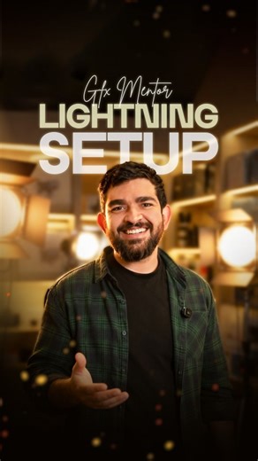 Sultan Photos on Instagram: "It’s not magic. It’s lighting. 💡 A complete breakdown of how GFX Mentor sets up his lights, chooses the lens, and dials in the camera for that clean, aesthetic look. Want the same setup? 📍 Find all photography videography gadgets at Sultan Photos #sultanphotos #sultanphotosofficial #gfxmentor @gfxmentor"