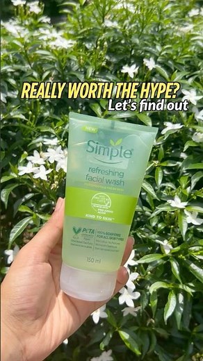 Simple face wash reviews