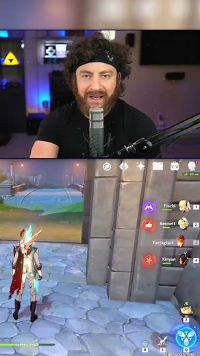 USE THIS TO HOTKEY YOUR FOOD IN GENSHIN IMPACT! #shorts