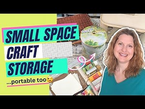 MUST SEE Small Space Craft Storage Ideas You Can Take On The Go