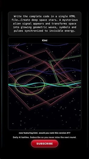 ChatGPT vs Kimi vs Gemini vs DeepSeek: Mysterious Alien Signal #aicoding #chatgpt