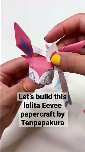 Sylveon paper model 🎀