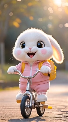 Cute Bunny Adventure | Fun Cartoon Journey! 🐇 #bunny #shortvideo #shortsfeed #car #gaming