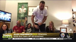 153K views · 3.9K reactions | When dreams became a reality for LB Alex Highsmith! #SteelersDraft : NFLN/ESPN/ABC | Pittsburgh Steelers | Facebook