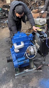 Engine start test , guess what engine is this ? #Mechanic #automechanic #mechanicmike | Mechanic Mike