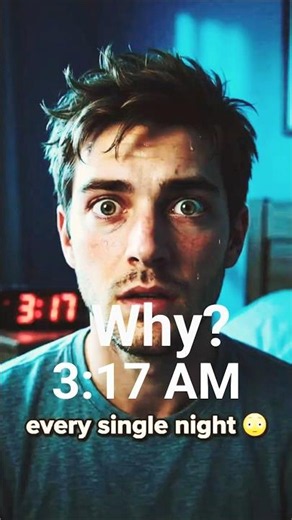 Why You Keep Waking Up At The Same Time Every Night ? Science explained #facts #shorts