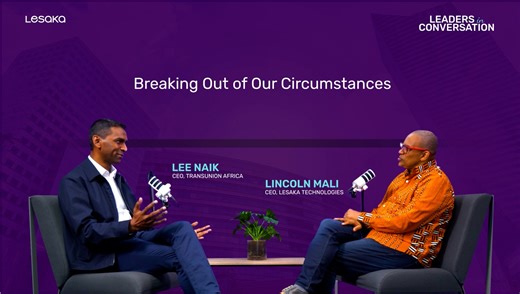 Breaking Out of Our Circumstances Lee Naik, CEO of TransUnion Africa, is a leading voice in digital transformation with over 20 years of experience using technology to solve real-world challenges. A Computer Science and Futures Philosophy graduate, he’s passionate about innovation, leadership, and shaping Africa’s digital future. In this episode of Leaders in Conversation, Lee Naik shares how the challenging circumstances of his upbringing became a driving force behind his success. Through the p