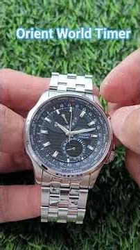 Look at that Quality! The awesome Orient Watch World Timer