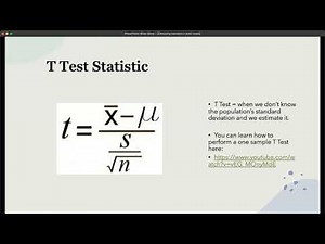 T tests and Z test - Which test to choose