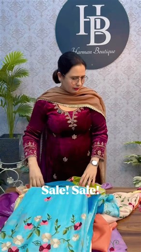 Harman Boutique Mansa on Instagram: "Burberry allover suit with Burberry dupptta price-3000/- Shipping worldwide COD is not available #harmanboutiquemansa #fyp #explorepage #boutique #trendingreels fashion salwarsuit boutiquefashion trendingreels"