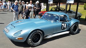 The first owner of this 1962 Jaguar E-type decided that the standard 265bhp, 3.8-litre straight six was too puny for his racing ambitions, so in went a Holman and Moody-tuned 7-litre Ford Galaxie V8 to create Egal. A recent owner thought that wasn't quite enough, so it's now packing 8.5 litres. As reported in the current issue of Classic Cars, it showed up at the E-type 60th anniversary event at Shelsley Walsh. Make sure you turn up your sound! Are you of the no-such-thing-as-too-much-power scho