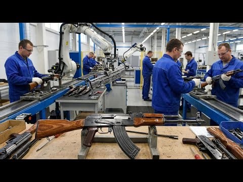 Inside the AK-47 Factory: From Raw Steel to Legendary Rifle (Full Process)